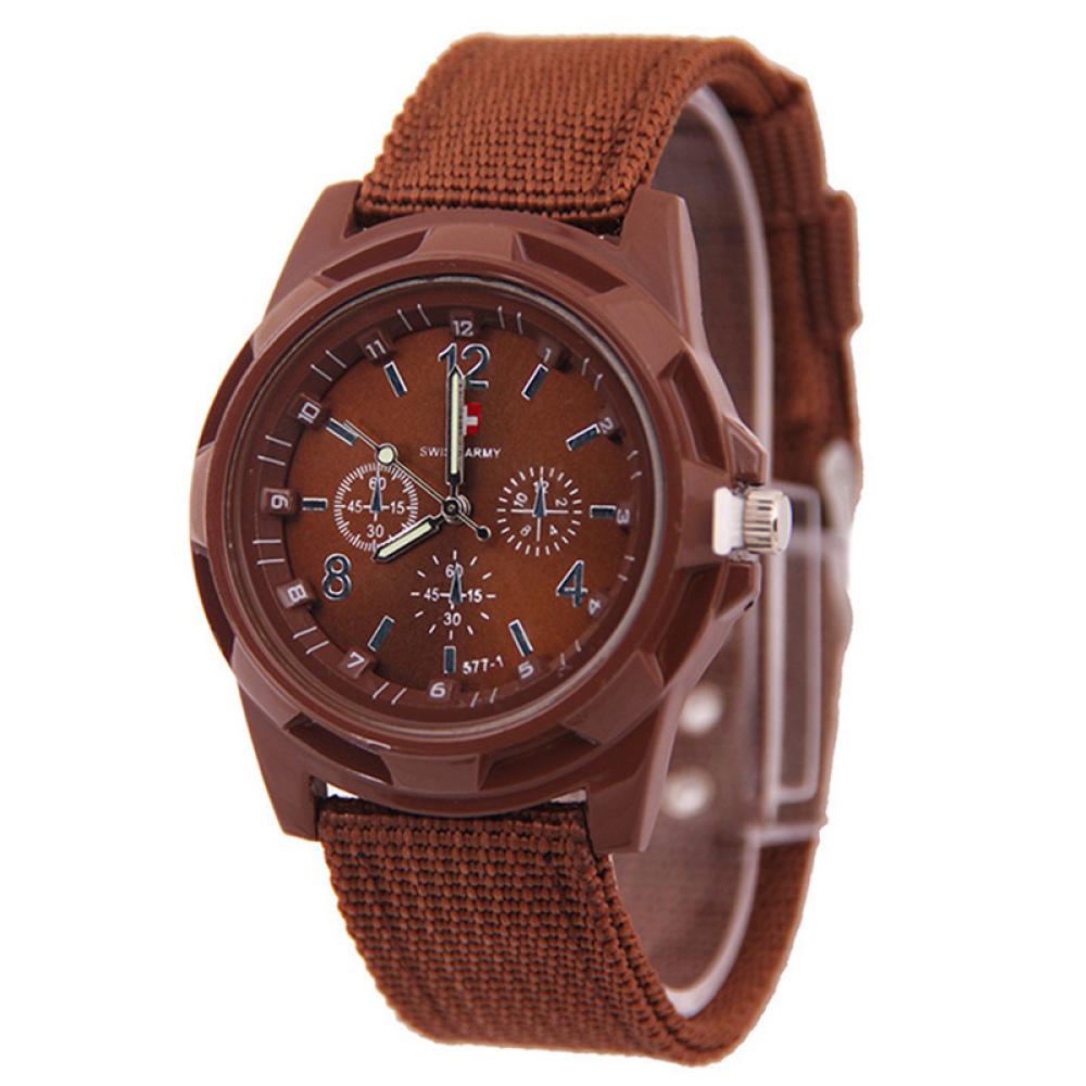 Đồng Hồ Quartz Dây Đeo Vải Dù S4U7