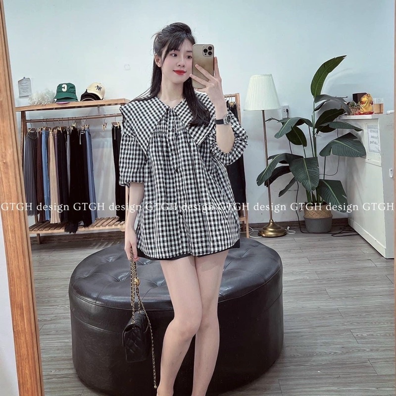 Áo sơ mi cổ nhọn big size 60-90kg