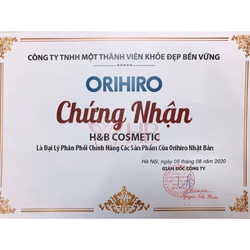 Viên uống nở ngực ORIHIRO BBB Best Beauty Body 300 viên giúp tăng kích thước vòng 1 tự nhiên