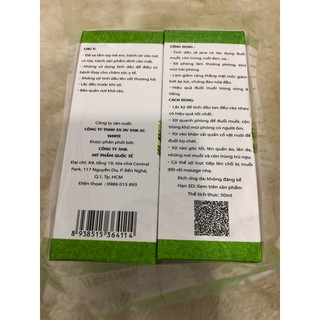 Tinh dầu sả chanh đuổi muỗi Java ( dạng vòi xịt)