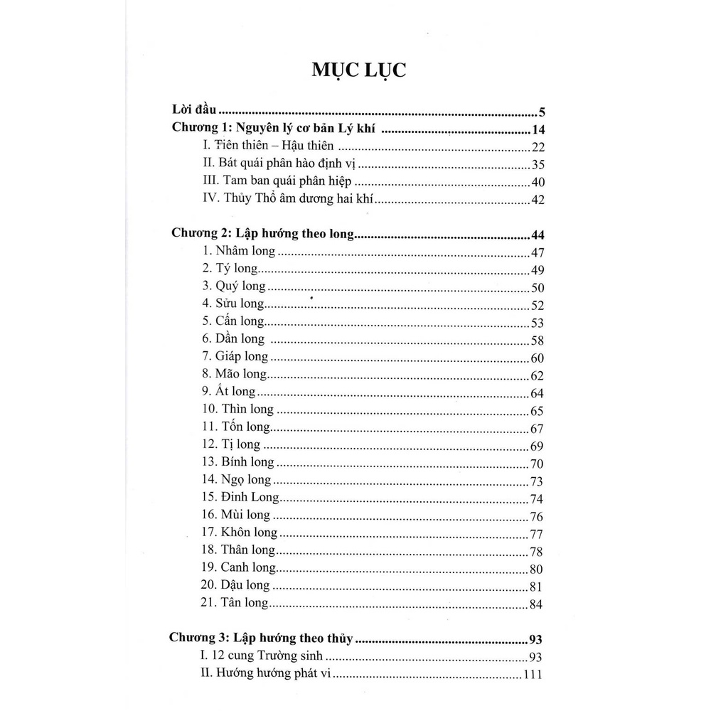 Sách - Quyết Địa Tinh Thư - Lập Hướng