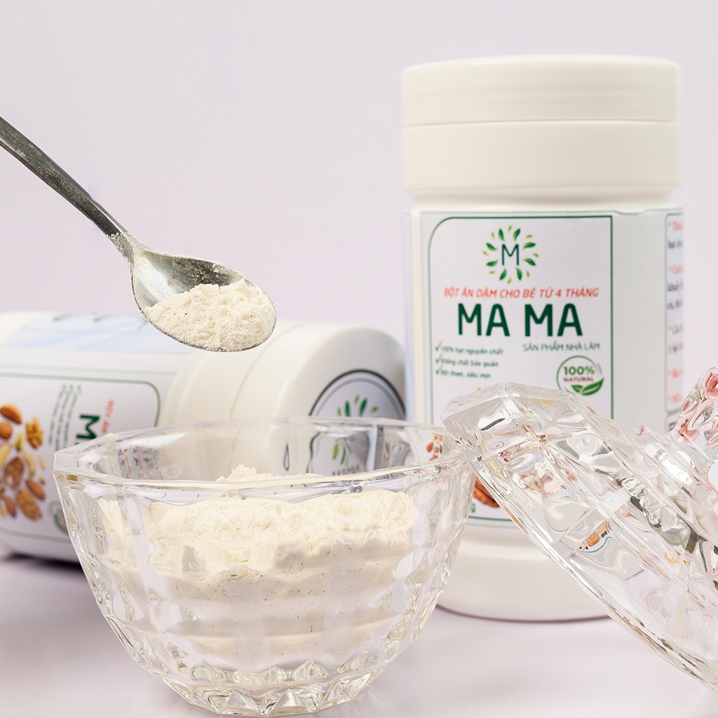 Bột Ăn Dặm Mama Cho Bé Ăn Dặm Từ 4M Hộp 700 Gram Từ Các Loại Hạt Ngũ Cốc Giàu Dinh Dưỡng BabyRicekids 105