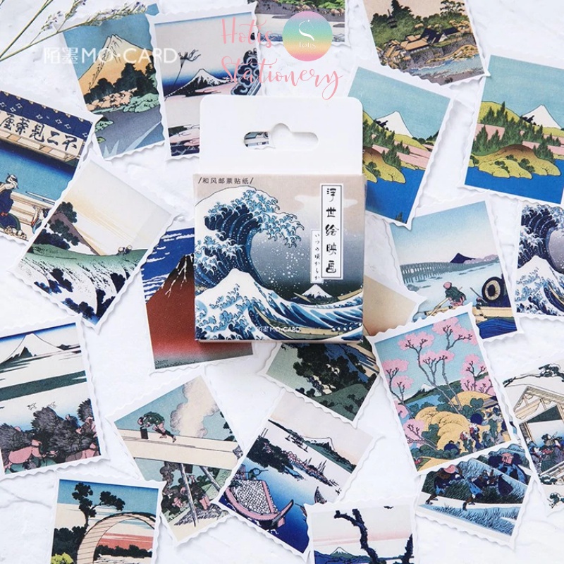 [MIX MẪU] Sticker MO Card bullet journal - Hộp 46 miếng dán