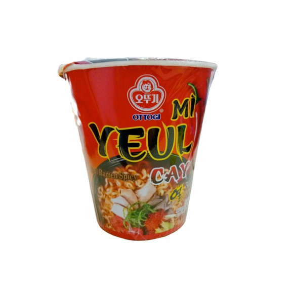 Mì ly ăn liền - Mì ly yeul cay hàn quốc ottogi 62g