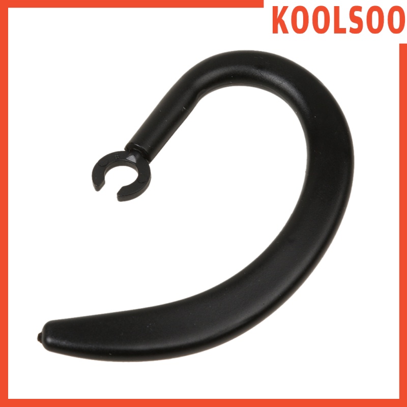 [KOOLSOO] 4xReplacement Spare Earhook Ear Earloop Wireless Bluetooth Earphone 5mm Black