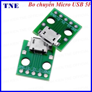Đầu chuyển đổi từ micro usb sang dip 5 pin loại b usb-01