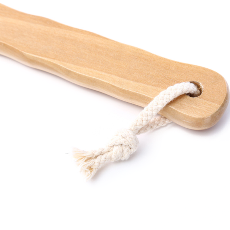 Bàn Chải Chà Lưng Cán Gỗ Tự Nhiên ☆Gyxcadia