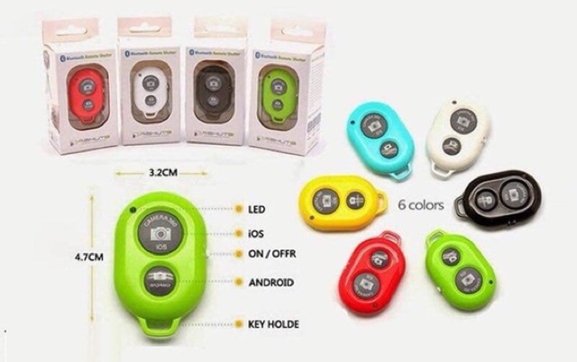 Điều khiển bluetooth - Điều khiển chụp ảnh - Remote bluetooth