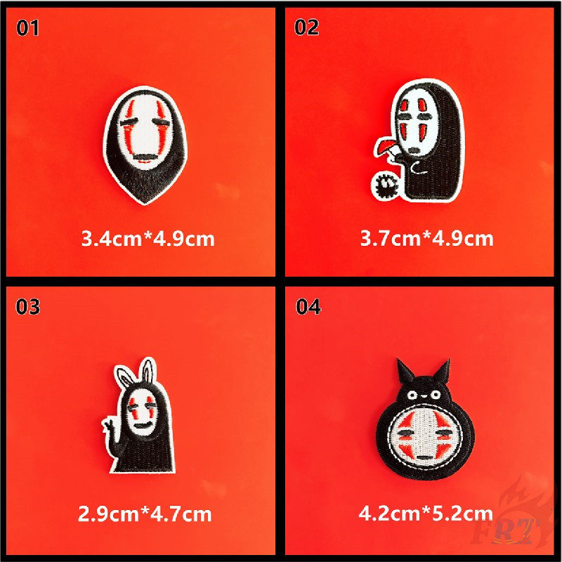 1 Sticker Ủi Thêu Hình Nhân Vật Vô Diện
