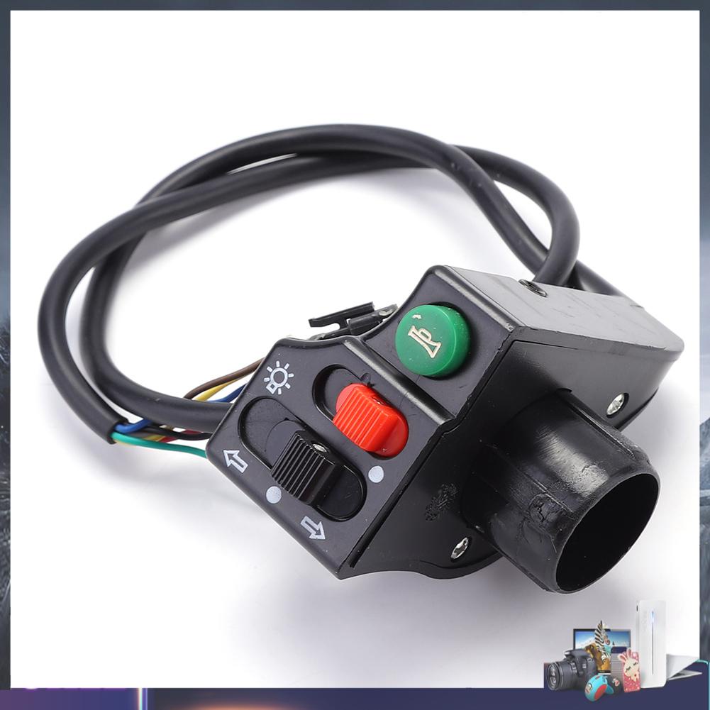 Công Tắc Đèn Pha Xe Đạp Điện Ebike Màu Đen