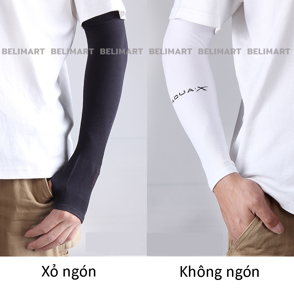 Găng tay chống nắng nam nữ, bao tay đi phượt chất vải dệt thoáng khí, thấm hút mồ hôi BELI BL029 và PK101