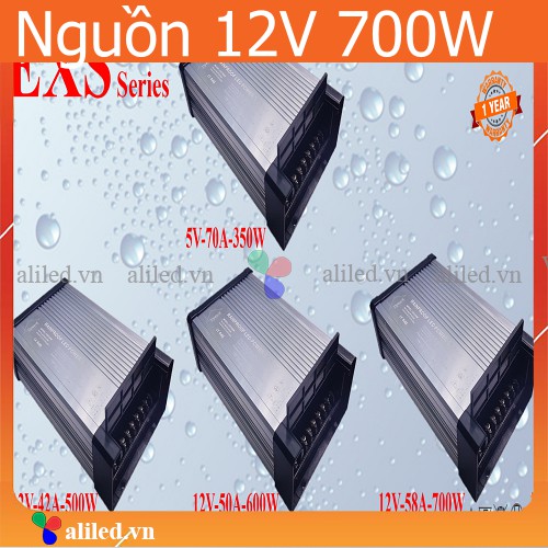 Nguồn 12V Công suất cao 42A 500W - 50A 600W - 58A 700W - 66A 800W