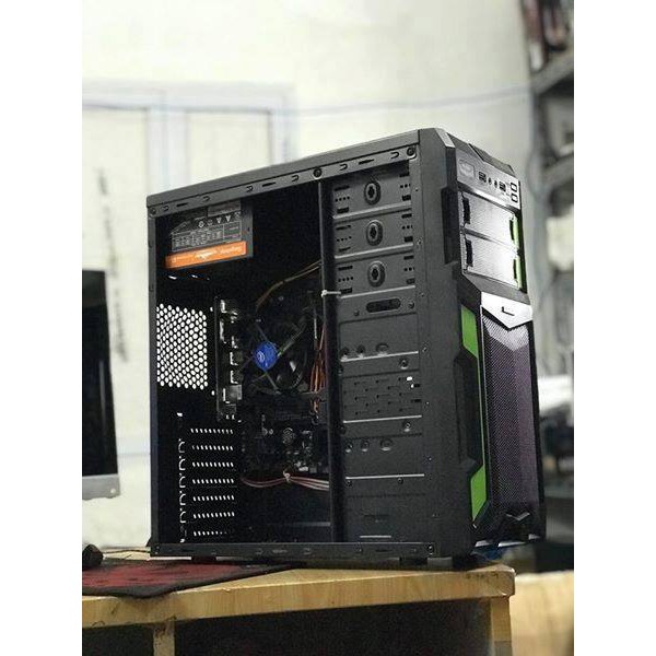 BỘ MÁY TÍNH CHƠI GAME CPU CORE I3 8100, RAM 8GB, MAINBOARD H310,VGA GTX 1030 2GB