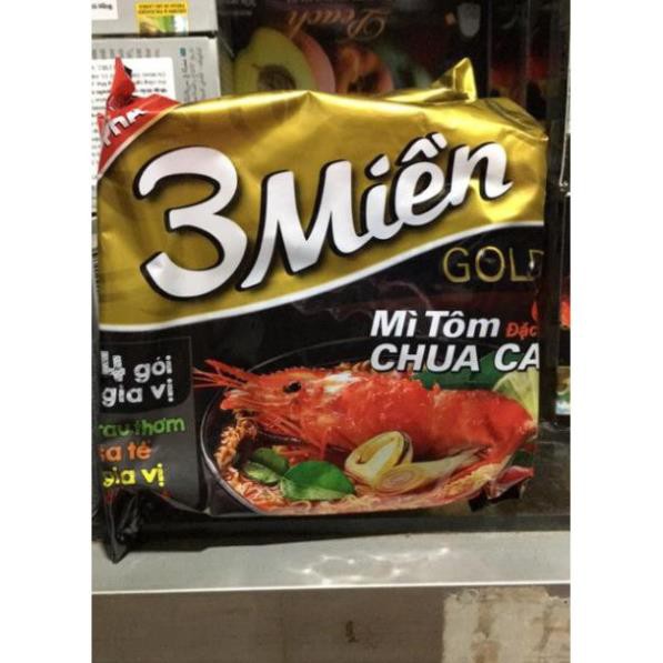 Mì Tôm 3 Miền Gold gói 75g