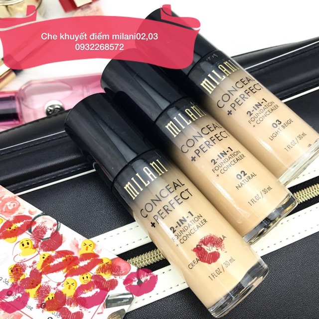 Kem nền kiêm che khuyết điểm số 03 milani | BigBuy360 - bigbuy360.vn