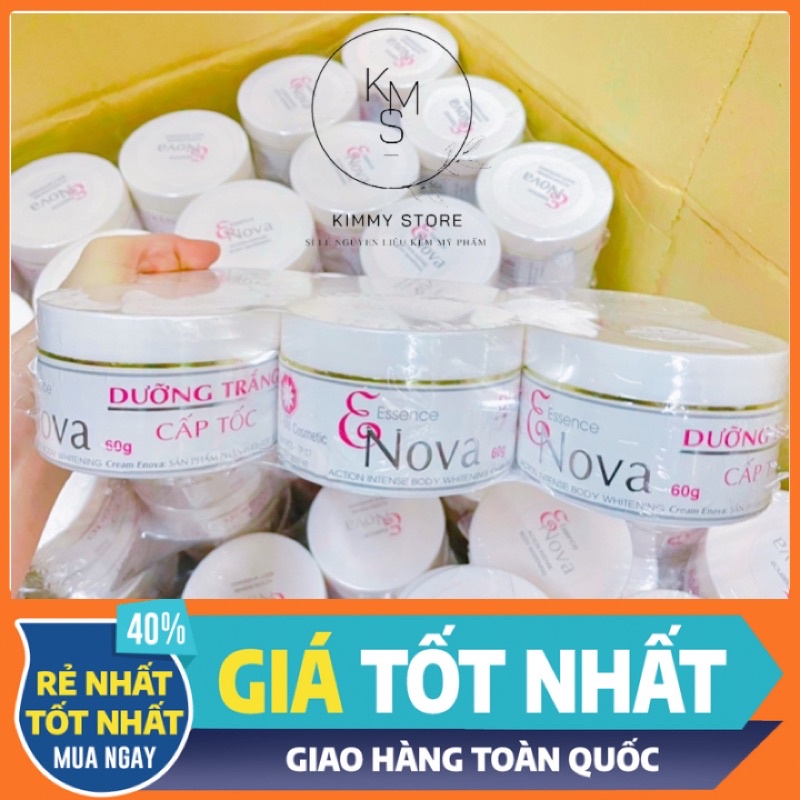 lẻ hộp 60gram kem ENOVA dưỡng trắng cấp tốc