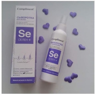 Xịt dưỡng serum kích thích mọc tóc, trị rụng tóc compliment selen spain