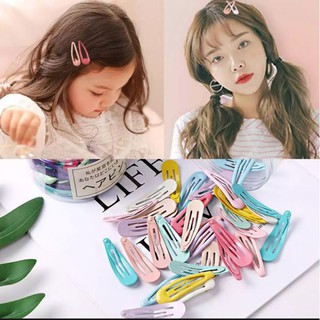 Kẹp tóc mái giọt nước đủ màu ngọt ngào