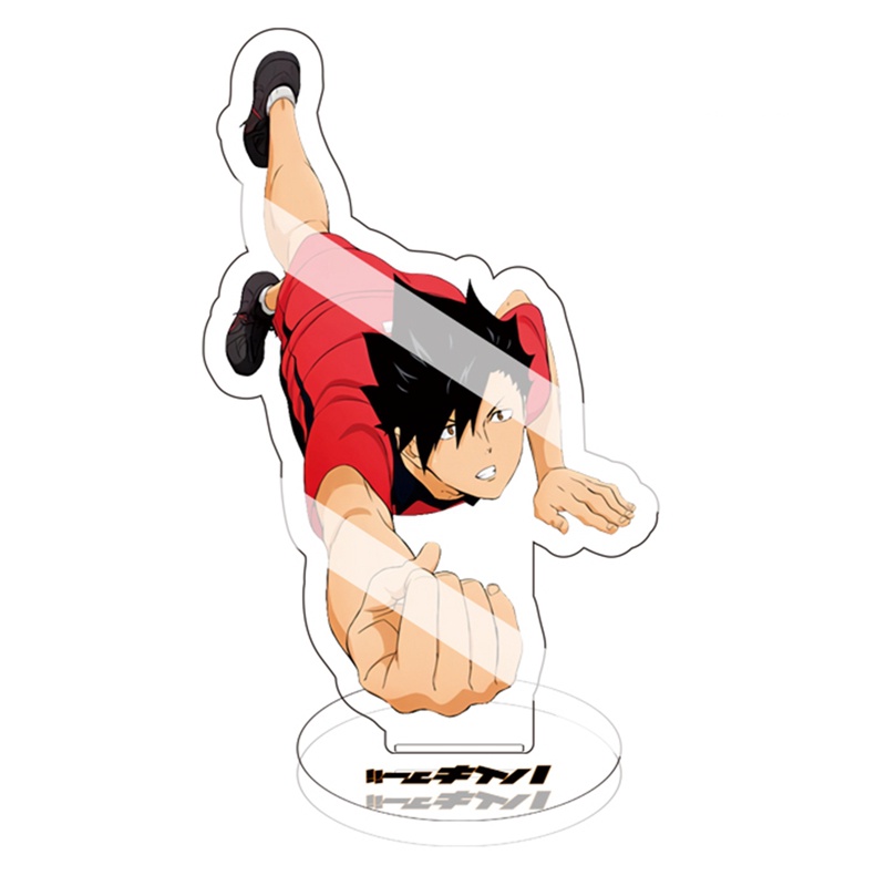 Tmdbyx Haikyu! Mô Hình Nhân Vật Haikyuu Hinata Kageyama Tsukishima Sugawara Kèm Giá Đỡ Bằng Acrylic