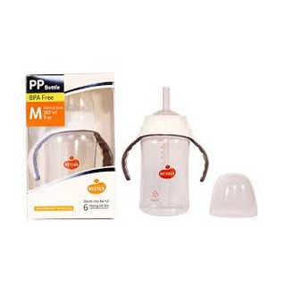 Bình ống hút wesser 260ml chất liệu PP