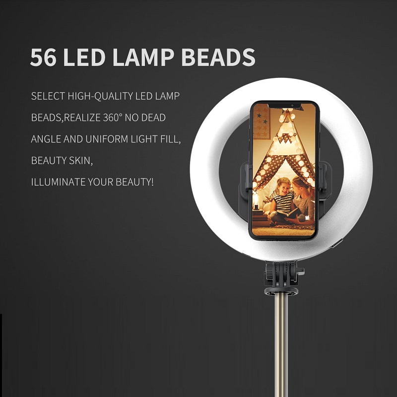 Gậy Chụp Ảnh Selfie 4 Trong 1 Có Đèn Led Kết Nối Bluetooth Kèm Điều Khiển Từ Xa | BigBuy360 - bigbuy360.vn