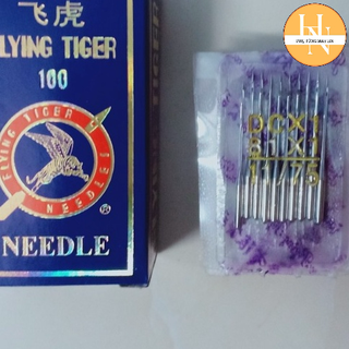 Hộp 100 kim máy vắt sổ dcx1 tiger