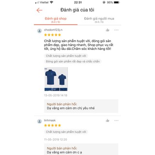 Áo Nam Lining (kèm ảnh thật)