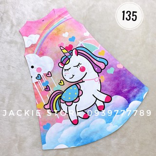Váy đầm pony unicorn màu hồng