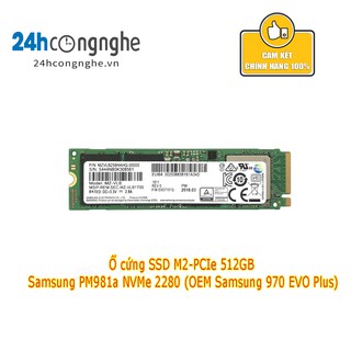 Ổ cứng SSD M2-PCIe 512GB Samsung PM981a NVMe 2280 (OEM Samsung 970 EVO Plus)