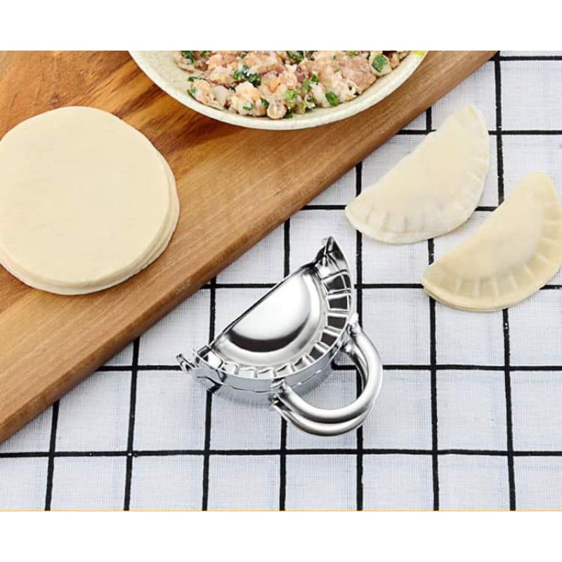 Khuôn làm bánh xếp inox,,,