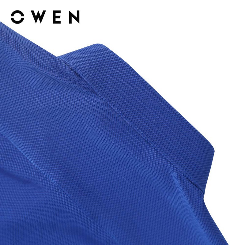 Sơ mi dài tay nam Owen Nano Regularfit màu xanh - AR90586D | BigBuy360 - bigbuy360.vn