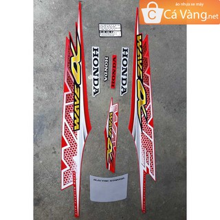 Tem xe máy Wave Anpha 2011 - MÀU TRẮNG, MÀU ĐỎ