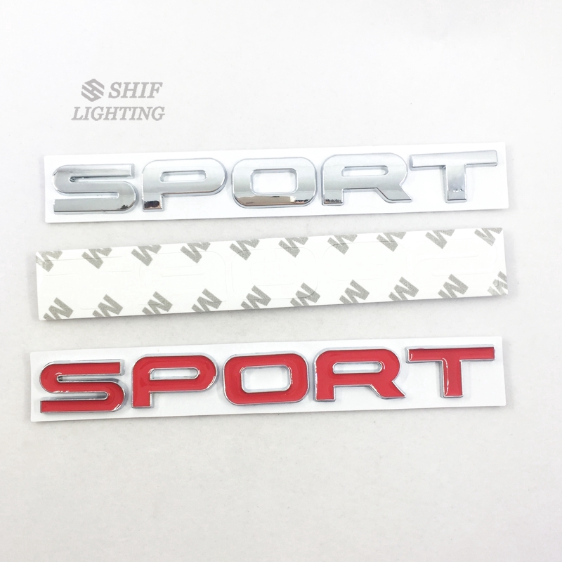 Sticker bằng kim loại chữ SPORT để trang trí xe LAND ROVER/ RANGE ROVER