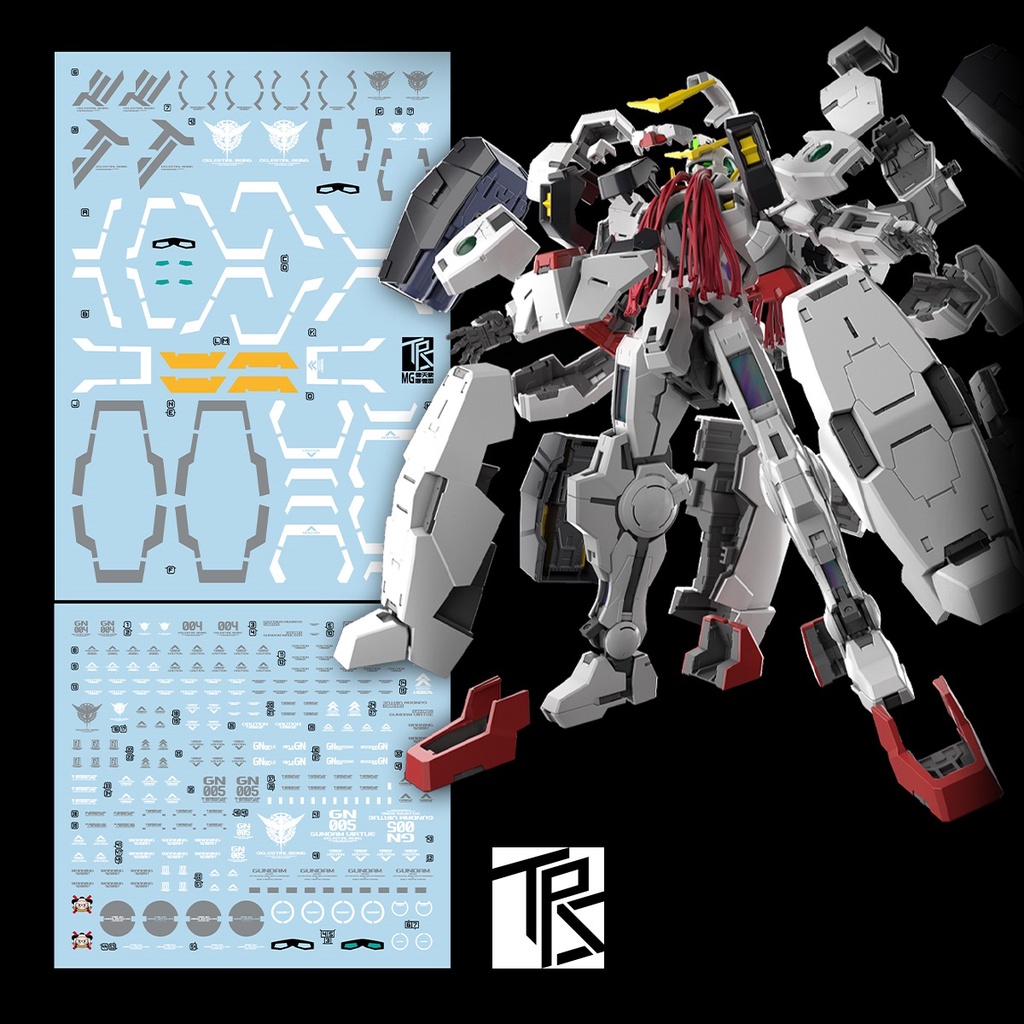 Decal nước cho mô hình MG Virtue Gundam