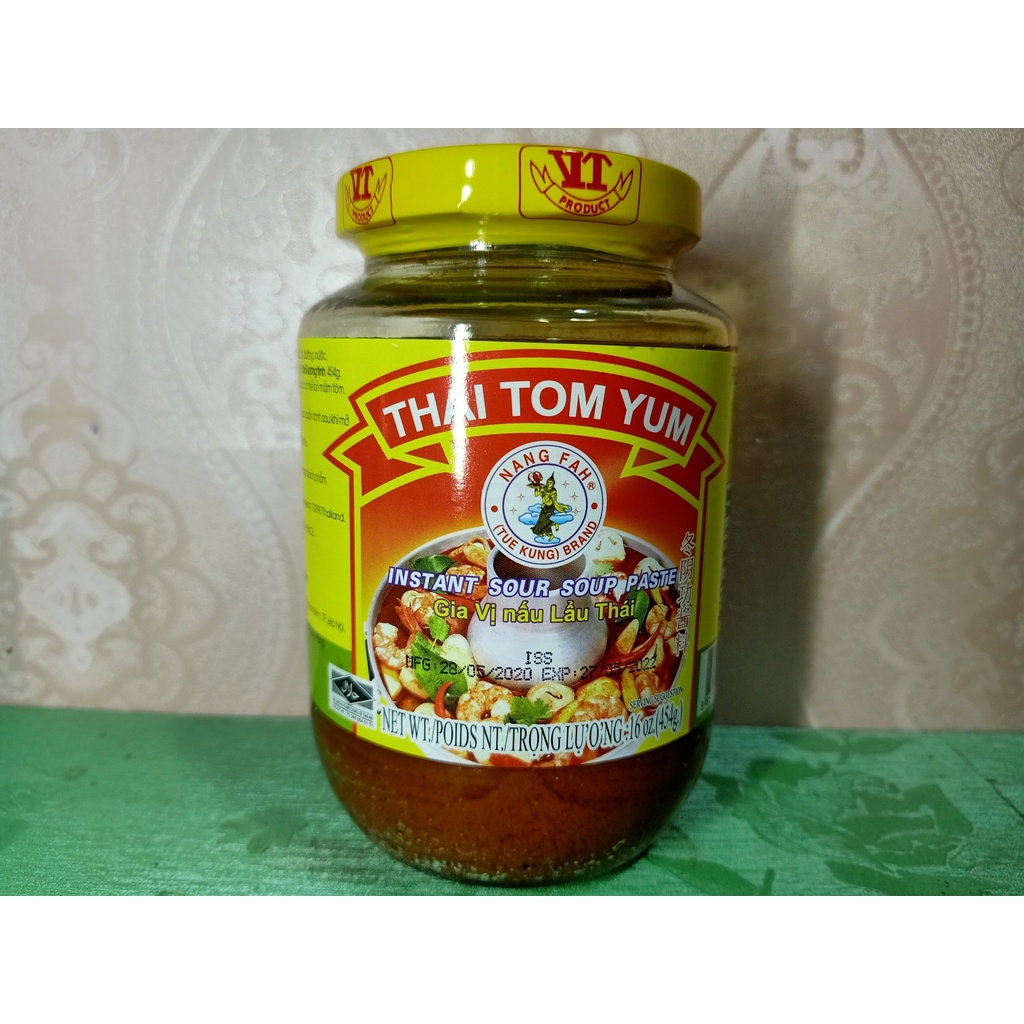 Sốt Lẩu Thái - Thái Tomyum Hũ 454g Gia Vị Lẩu Tuyệt Ngon