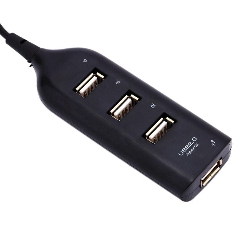 Bộ chuyển đổi Hub tốc độ cao Bộ chia USB Mini USB 2.0 4 cổng cho PC Máy tính xách tay Máy tính xách tay Bộ thu Máy tính Thiết bị ngoại vi Phụ kiện