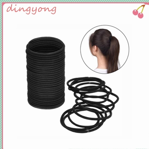Combo 40 chun buộc tóc màu đen cực tiện lợi
