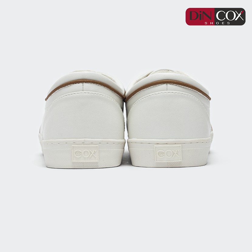 Giày Sneaker Da Nam DINCOX C03 Khí Chất Lịch Thiệp White