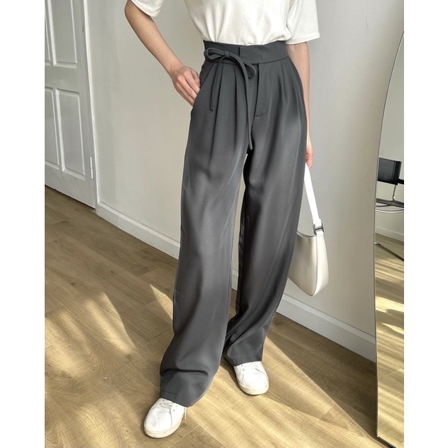 Quần tây thắt dây