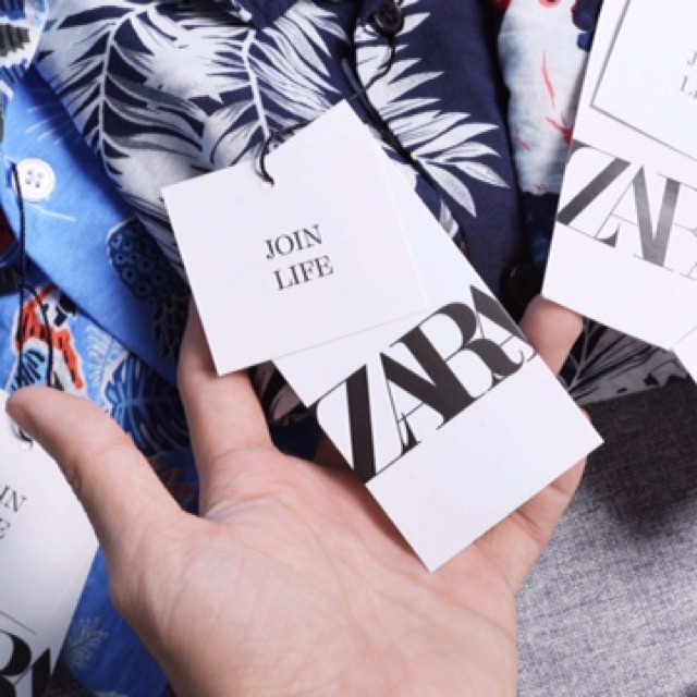 | Ảnh thật | Áo Zara Hoạ Tiết Hot Summer