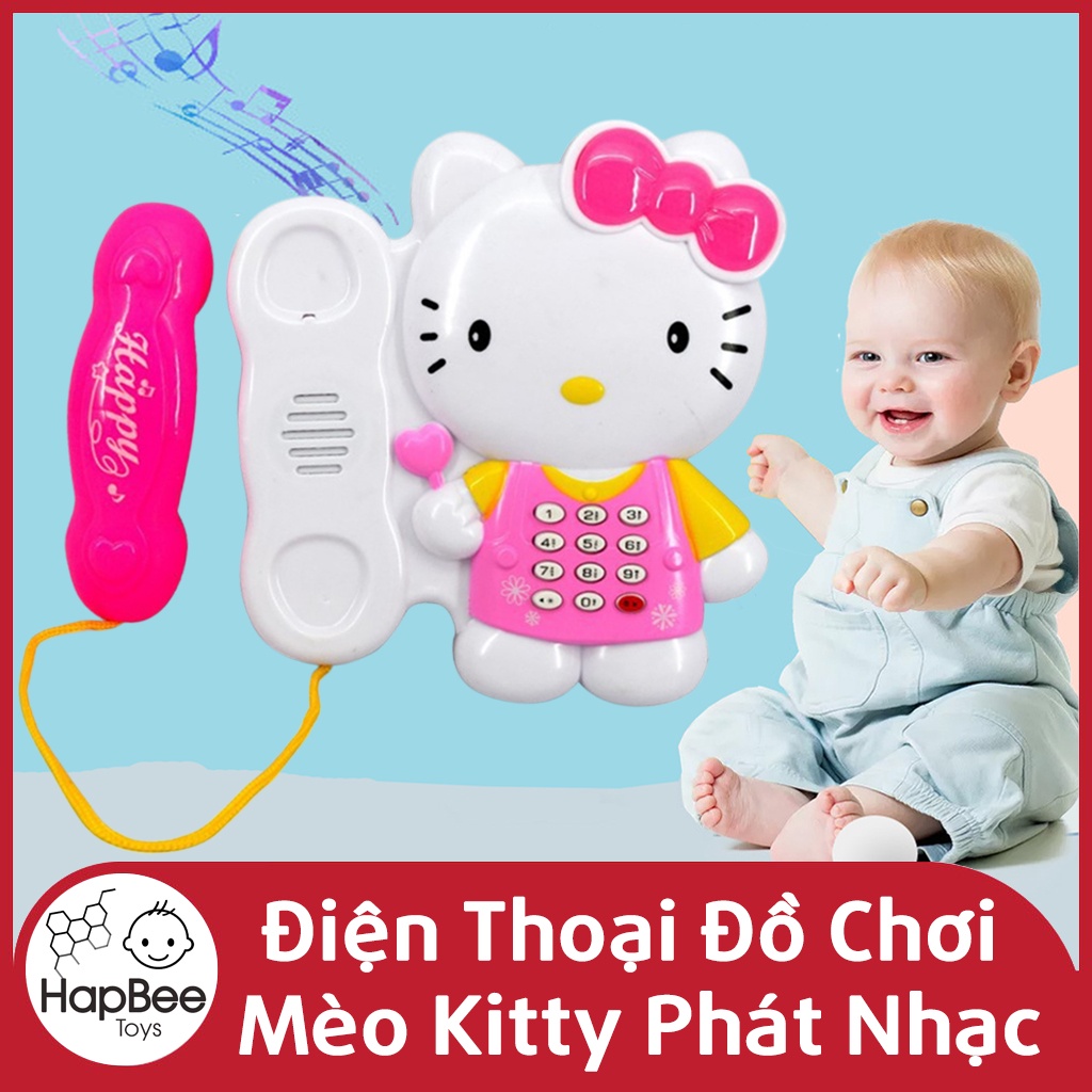 Điện Thoại Đồ Chơi Phát Nhạc Đáng Yêu Cho Bé (Có Kèm Pin)