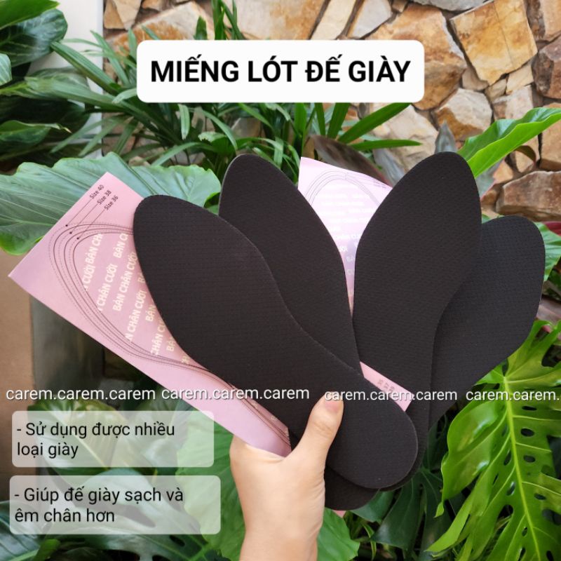 LÓT ĐẾ GIÀY ÊM CHÂN VÀ GIỮ SẠCH LÒNG GIÀY SIÊU BỀN