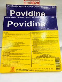 Gạc POVIDIN-1 miếng