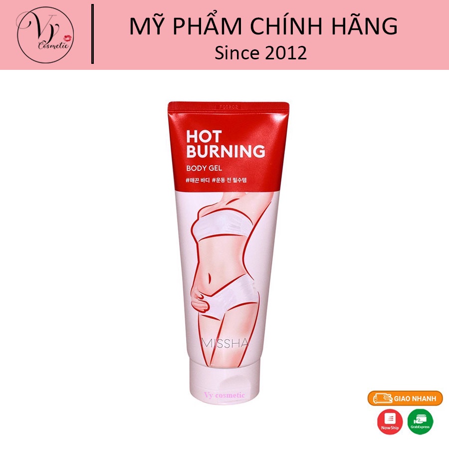 Kem tan mỡ Missha Hot Burning body Gel 200ml