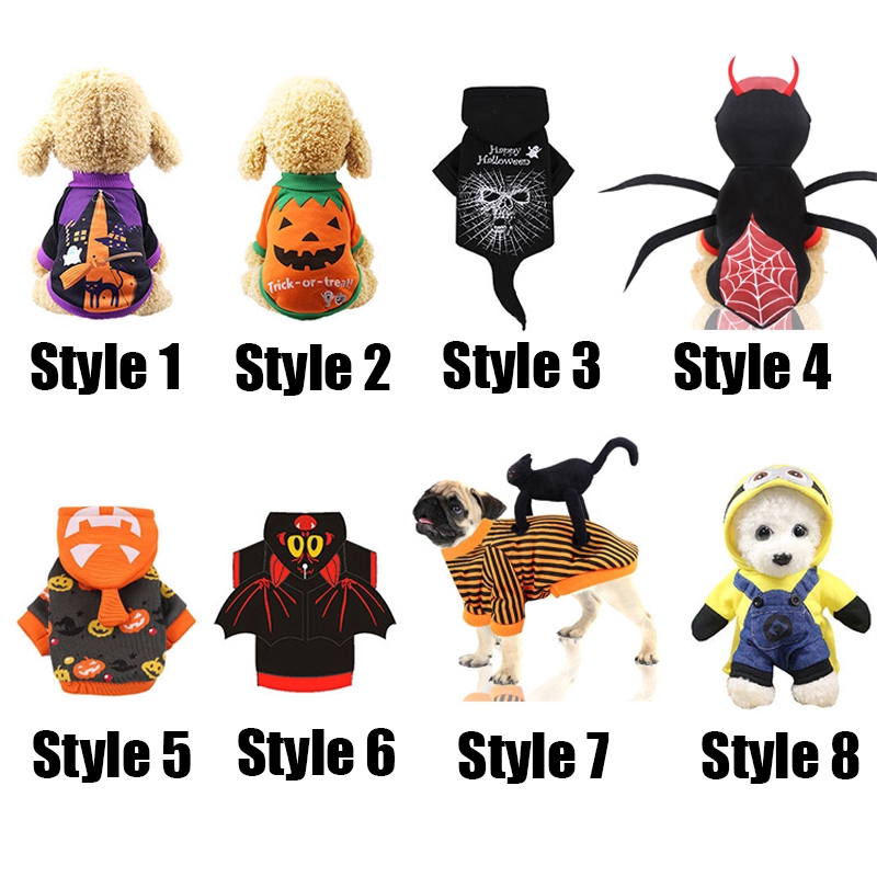 Xs Bộ Đồ Hóa Trang Halloween Cho Thú Cưng