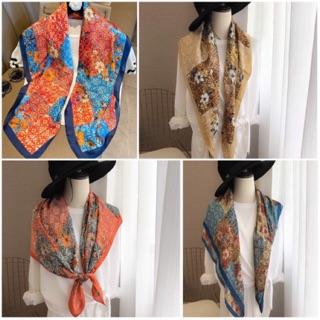 Khăn vuông đẹp quấn áo. (Size 90x90)
