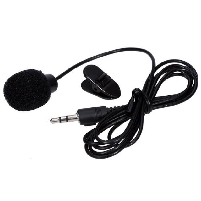 Mic Clip On Jack 3.5mm / Mic Clip On Splitter Package