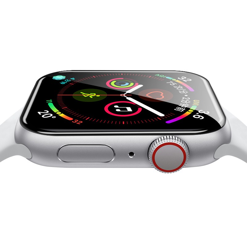 Dán kính cường lực Apple Watch 40mm / 44mm Series 4/5/6 Nillkin AW+ 3D Full màn hình - Chính hãng