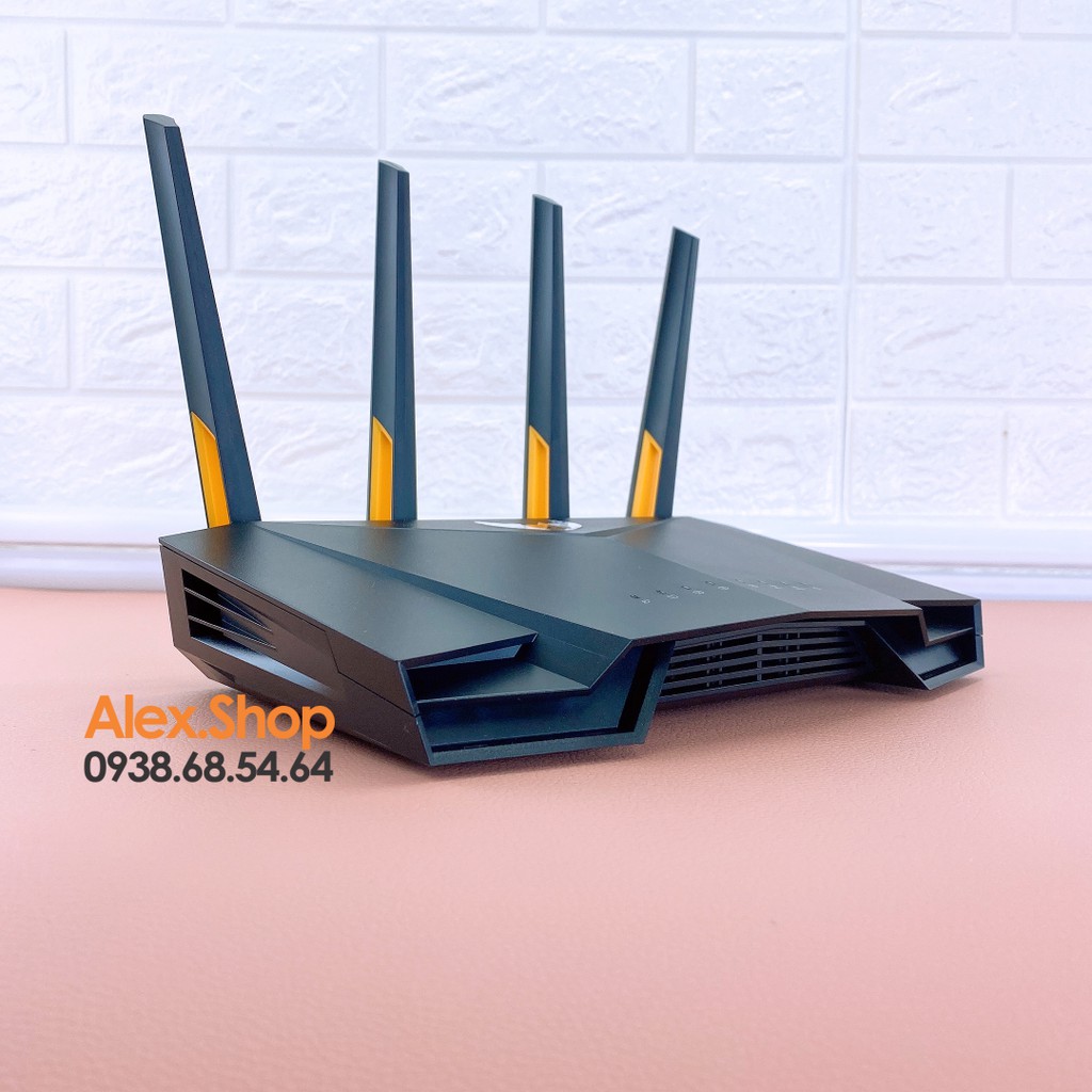 Asus TUF AX3000 Phát WiFi Gaming Lõi 3 1.5Ghz, Ram 512M Cổng Port Gaming AiMesh