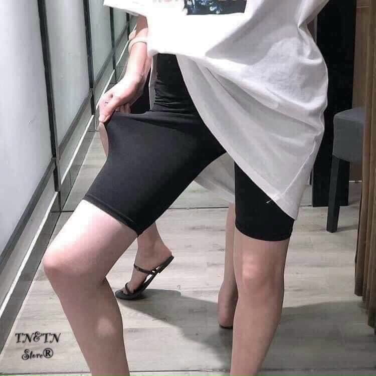 Quần legging ngố nữ co giãn KÈM ẢNH THẬT  BAO KIỂM ❌